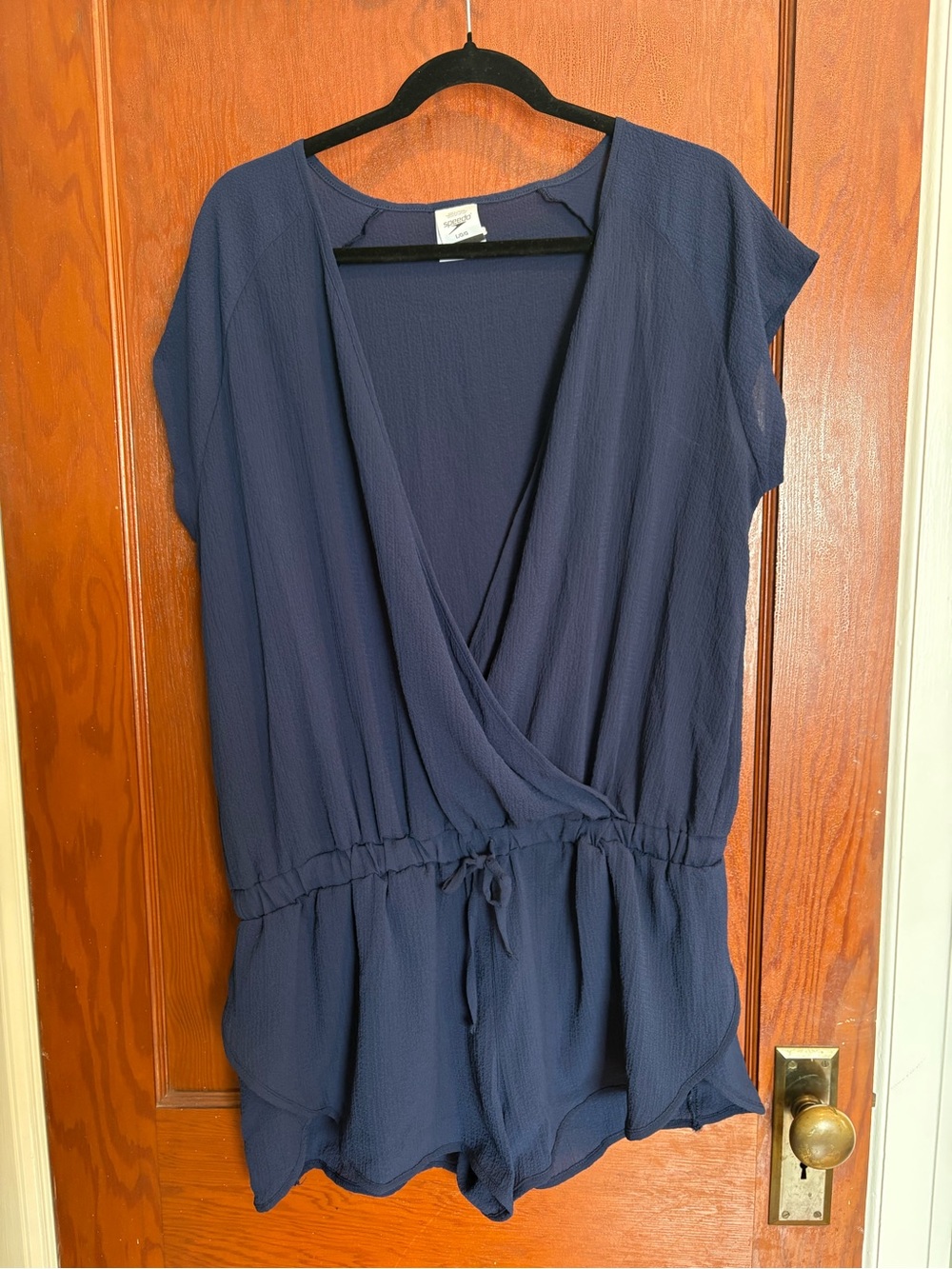 Speedo Navy Blue Pool Wrap Romper